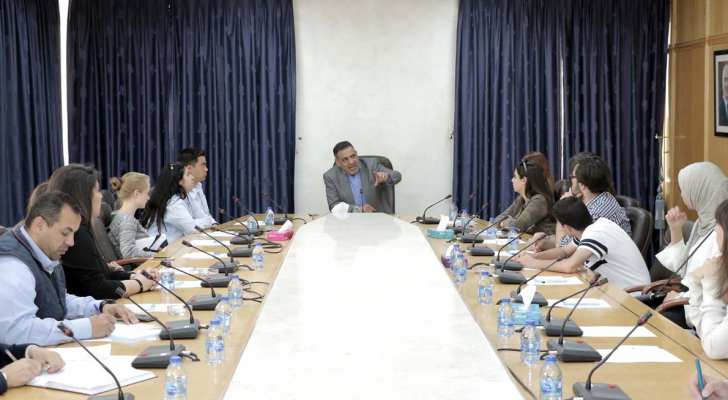 "التربية النيابية" تلتقي وفدا طلابيا بالجامعة الألمانية الأردنية