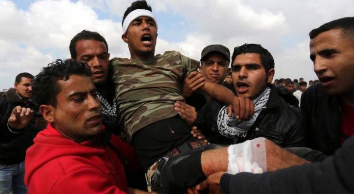 غزة .. 35 اصابة في ثان ايام المواجهات على الحدود
