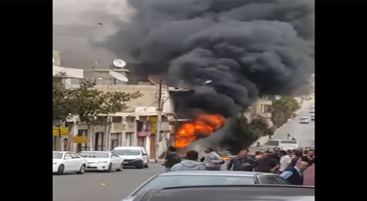 صورة من الحريق