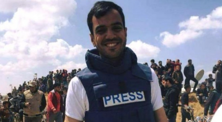 الصحفي الفلسطيني ياسر مرتجى