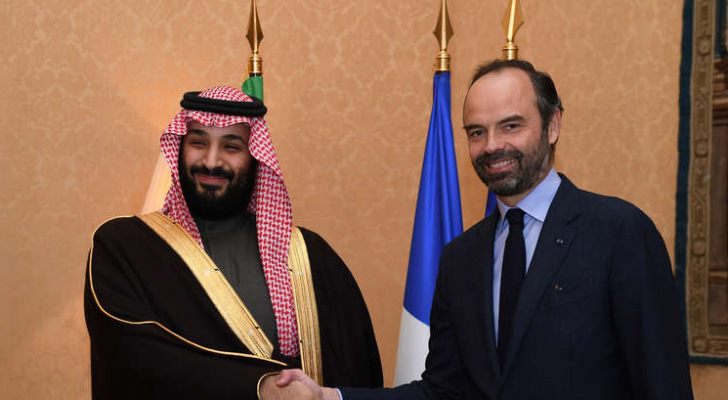 من زيارة ولي العهد السعودي الى فرنسا