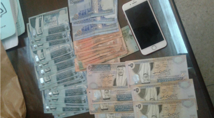 جانب من المضبوطات