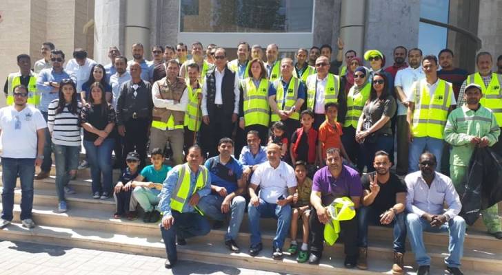 المستقلة للانتخاب تطلق حملة نظافة بالتعاون مع امانة عمان