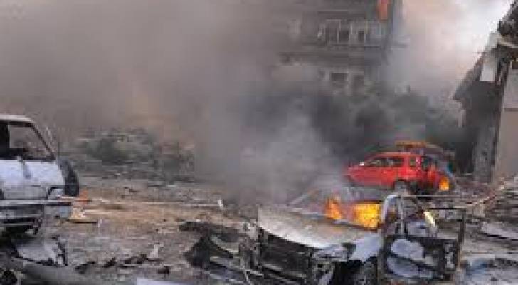 قتلى وجرحى فى انفجار سيارتين مفخختين بمدينة دوما السورية