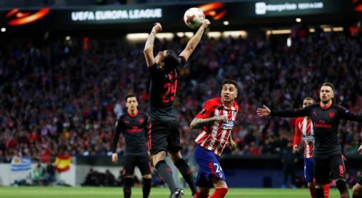 هدف كوستا يصعد بأتلتيكو مدريد لنهائي الدوري الأوروبي على حساب أرسنال