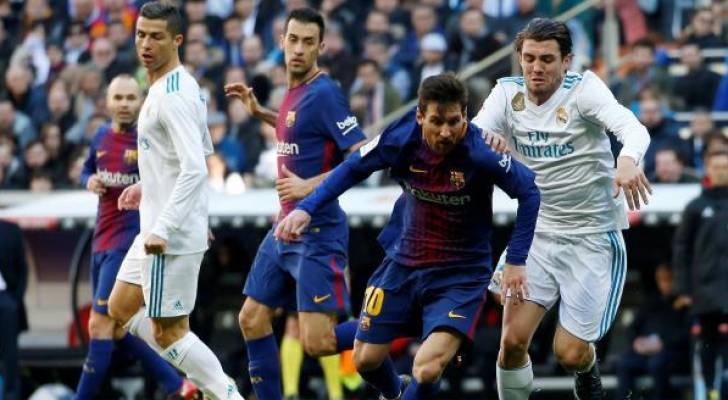 كلاسيكو مرتقب الليلة بين ريال مدريد وبرشلونه