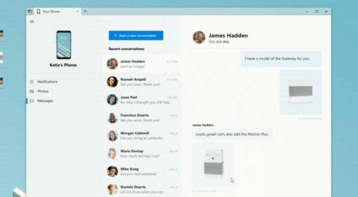 مايكروسوفت تعلن عن تطبيق جديد لويندوز 10 لربط هاتفك الذكي بالكمبيوتر