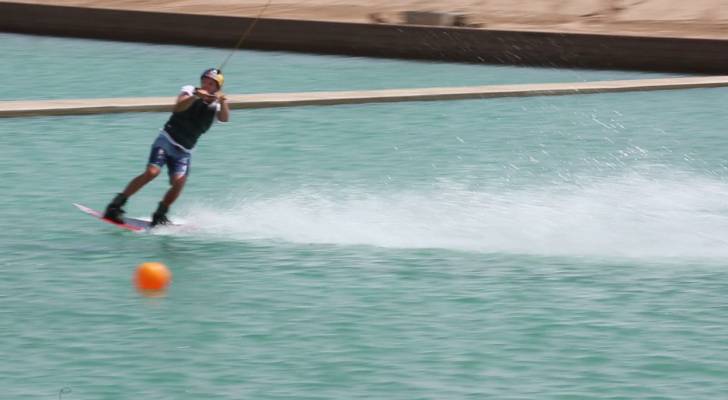 اختتام بطولة أيلة الأردن العالمية للتزلج على الماء