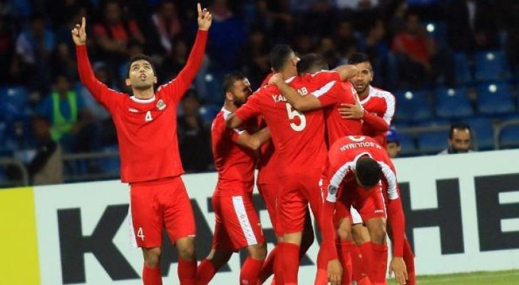 صورة من مباراة نهائي كاس الاردن
