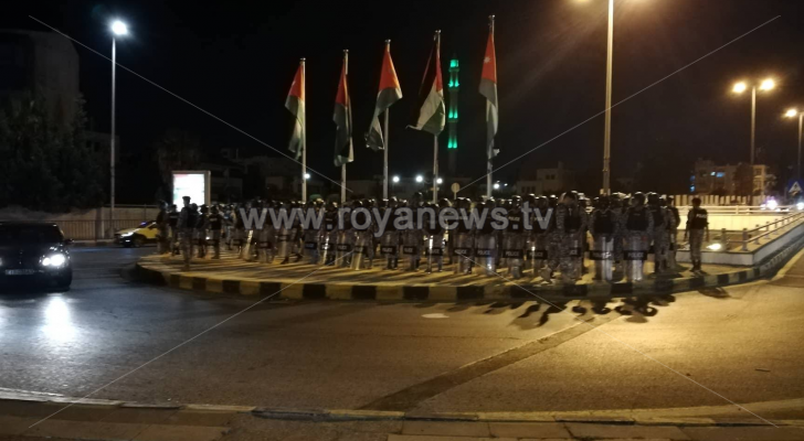 انتشار أمني كثيف في محيط الدوار الرابع