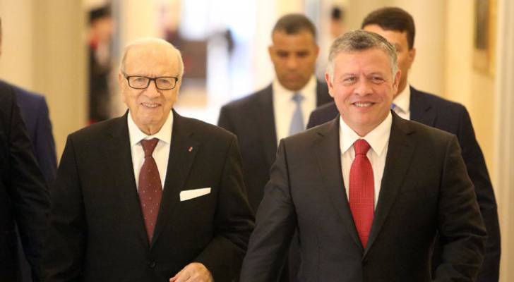 الملك يتلقى اتصالا هاتفيا من الرئيس التونسي