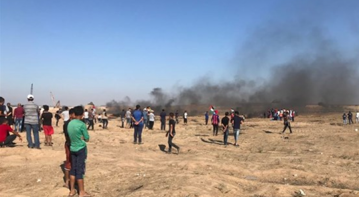 إصابة 3 فلسطينيين برصاص الاحتلال على حدود غزة
