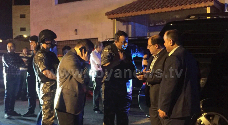 مدير الدرك في موقع المداهمة