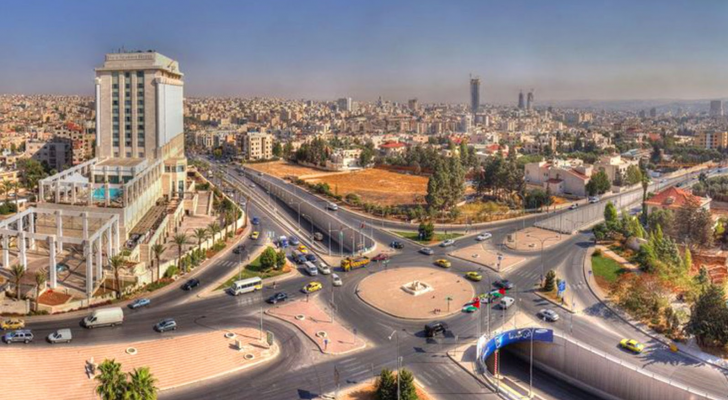 جانب من العاصمة عمان
