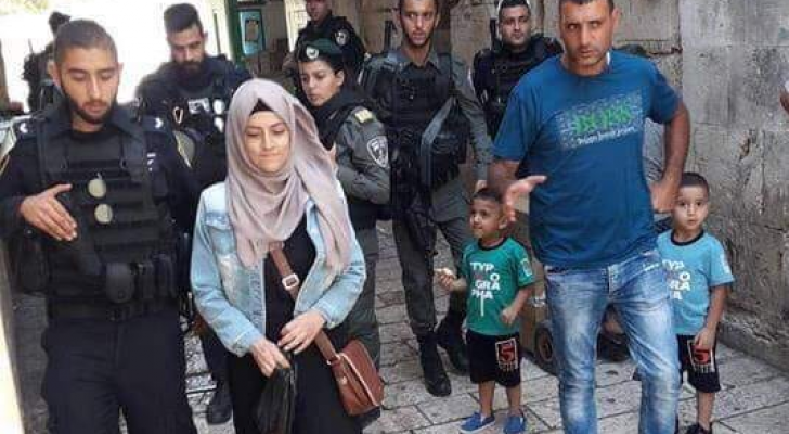 شفا أبو غالية ابنة المرابطة في المسجد الأقصى خديجة خويص