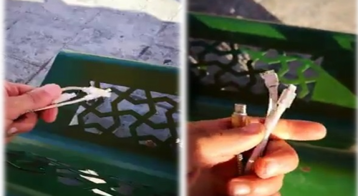 المظلة الخضراء فكرة جديدة على شوارع العاصمة