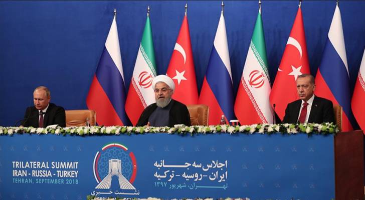 إيران وروسيا وتركيا تتفق على السعي لحل مشترك في إدلب