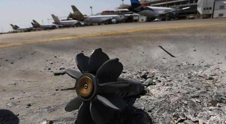 سقوط صواريخ في محيط مطار طرابلس ولا إصابات