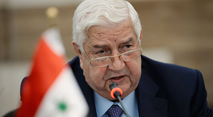 وزير الخارجية السوري وليد المعلم