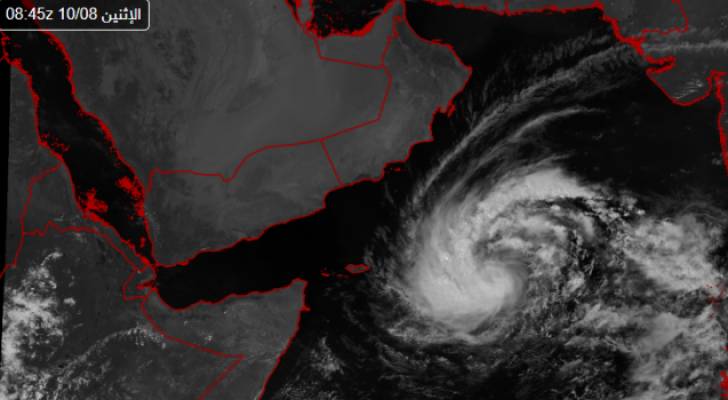 إطلاق اسم "لبان" على العاصفة المدارية في بحر العرب