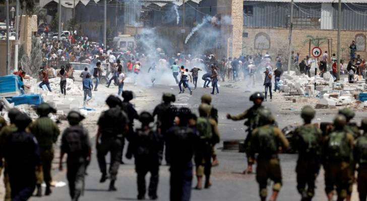 عشرات الإصابات بمواجهات مع الاحتلال في نابلس