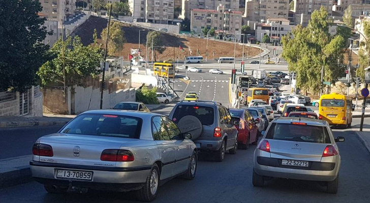 أزمة مرورية خانقة قرب نفق الصحافة