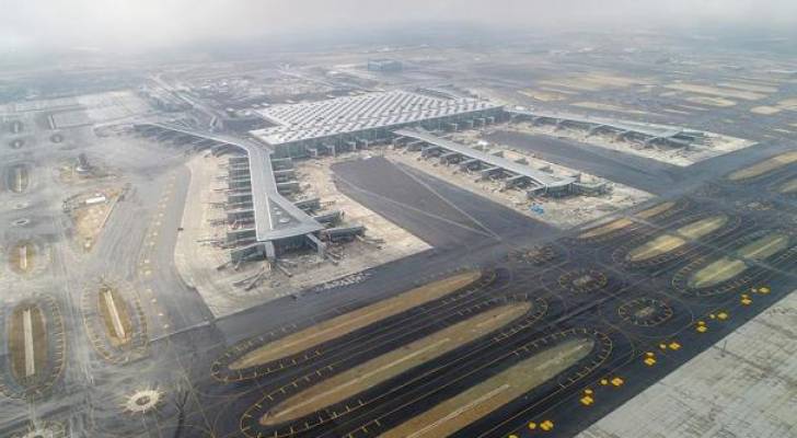 افتتاح مطار اسطنبول الجديد كاحد اكبر خمس مطارات في العالم