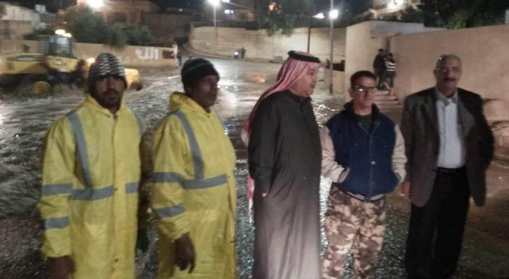 بلدية معان: لا خسائر بشرية ومادية نتيجة الأمطار في المحافظة