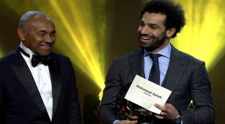 للعام الثاني توالياً.. محمد صلاح أفضل لاعب في أفريقيا