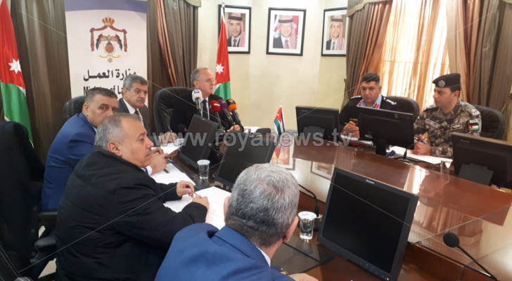 من المؤتمر  الصحفي الذي عقد اليوم الاثنين
