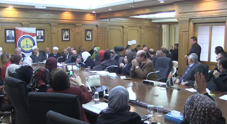 حوار حول تعديلات قانون الاحوال الشخصية بغرفة تجارة اربد