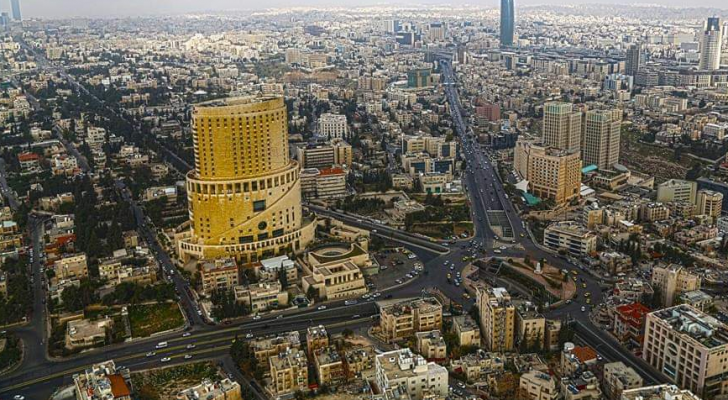 صورة عامة للعاصمة عمان