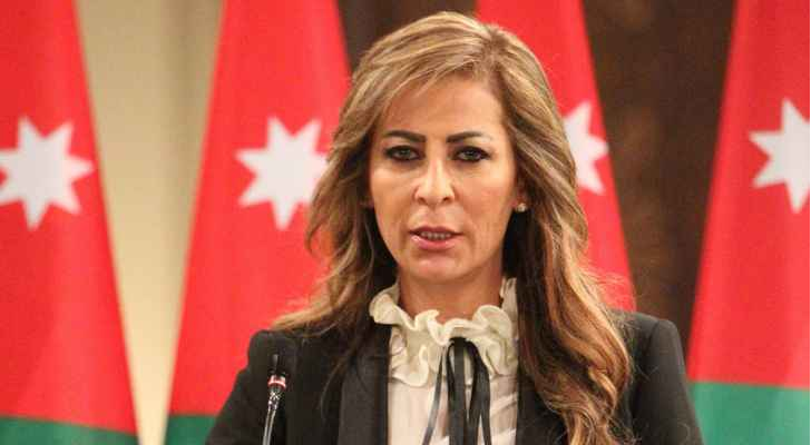 وزير الدولة لشؤون الإعلام الناطق الرسمي باسم الحكومة جمانة غنيمات