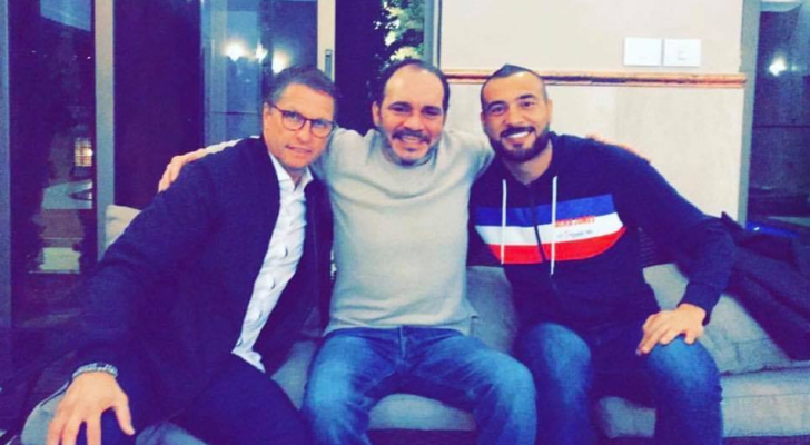الصورة التي نشرها عامر شفيع على حسابه على فيسبوك