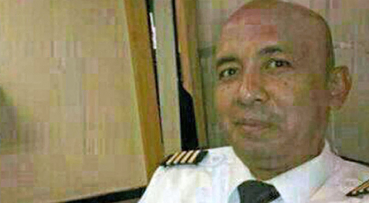 قائد الطائرة الماليزية