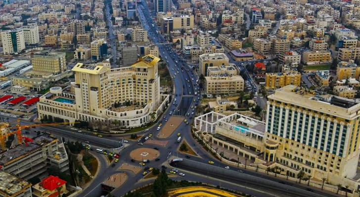 صورة عامة للعاصمة عمان