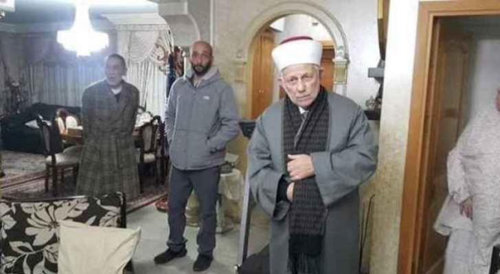 الشيخ عبدالعظيم سلهب خلال اعتقاله