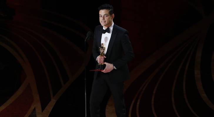 رامي مالك يفوز بأوسكار أفضل ممثل عن دوره في فيلم "الملحمة البوهيمية"
