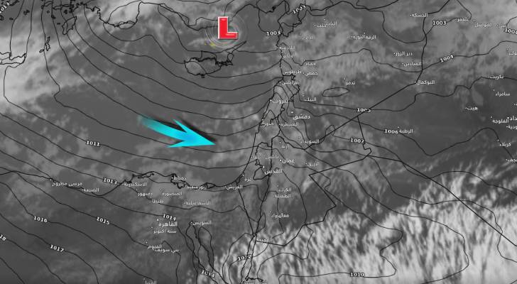 بالفيديو.. تعرف على اخر تطورات المنخفض الجوي الذي يؤثر على المملكة