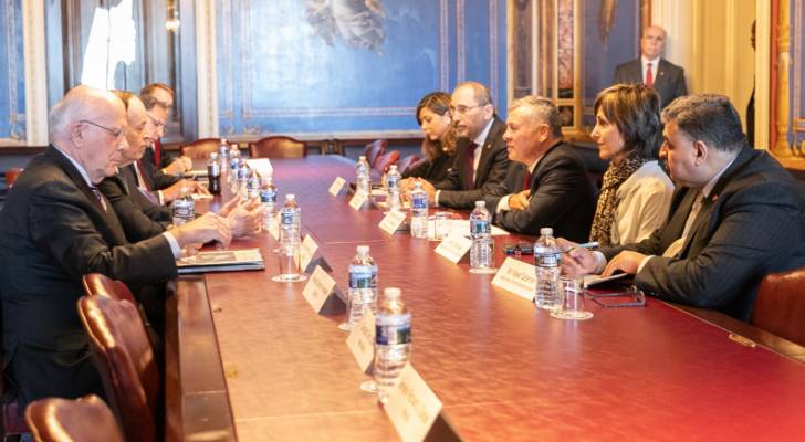 أعضاء في الكونغرس الأمريكي يؤكدون خلال لقاءات مع الملك الحرص على توطيد العلاقات الأردنية الأمريكية