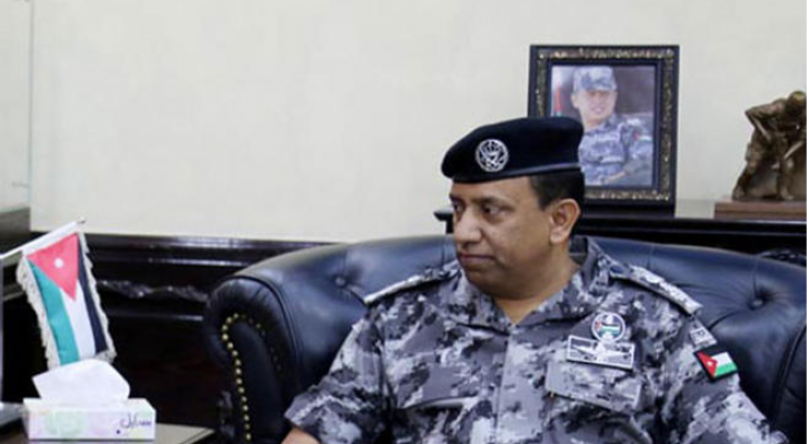المدير العام لقوات الدرك اللواء الركن حسين الحواتمة