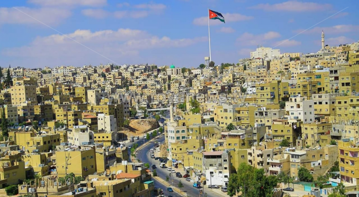 جانب من العاصمة عمان