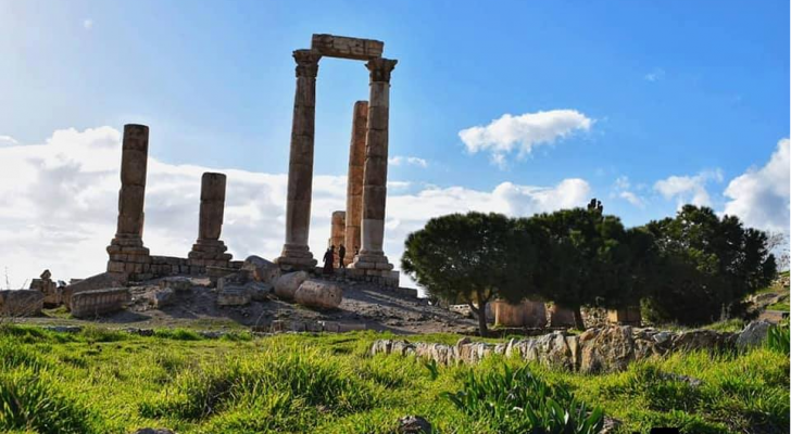 جبل القلعة في العاصمة عمان