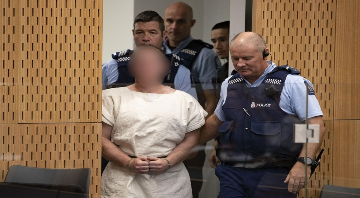 إرهابي نيوزيلندا في أول جلسة محاكمة له