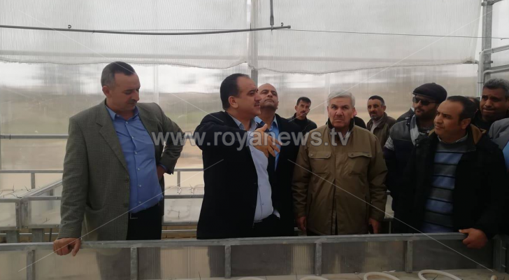 وزير الزراعة والبيئة المهندس إبراهيم الشحاحدة