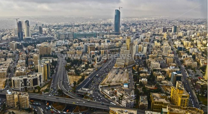 صورة عامة للعاصمة عمان
