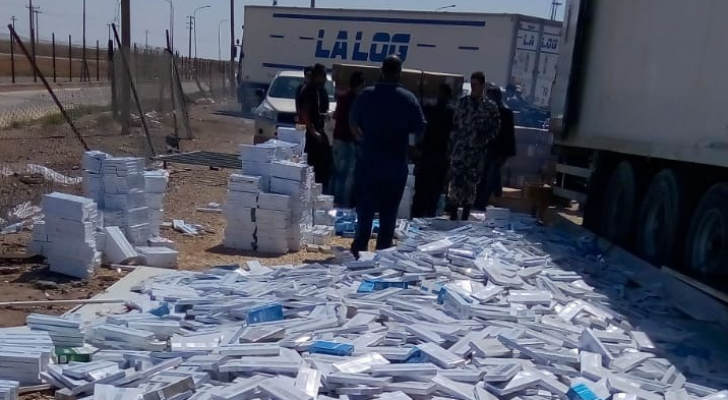 من المضبوطات