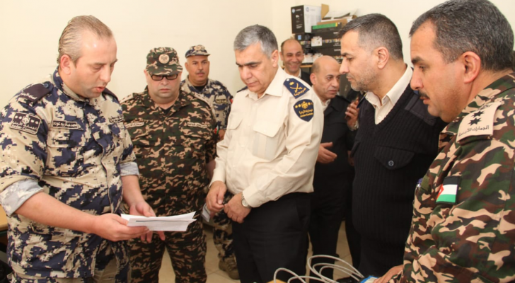 مدير عام الجمارك يتفقد مركزي جمرك المدورة والعقبة