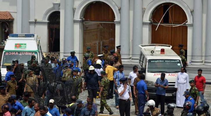 ارتفاع حصيلة ضحايا تفجيرات سريلانكا الى 310 قتلى
