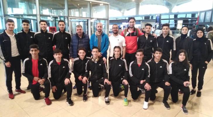 مشاركة اردنية في كأس العالم للشباب والناشئين بالكراتيه